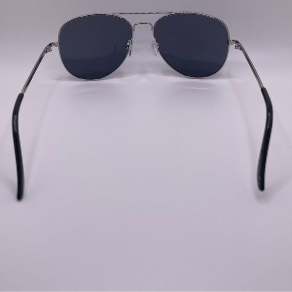 Silver DOLLY Aviator Polarized Silver Frames Gray Lenses - Picture 6 of 7